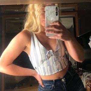 Abercrombie and Fitch Xsmall top! Never worn!